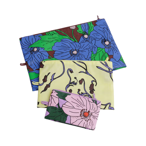 Baggu Flat Pouch Poppy