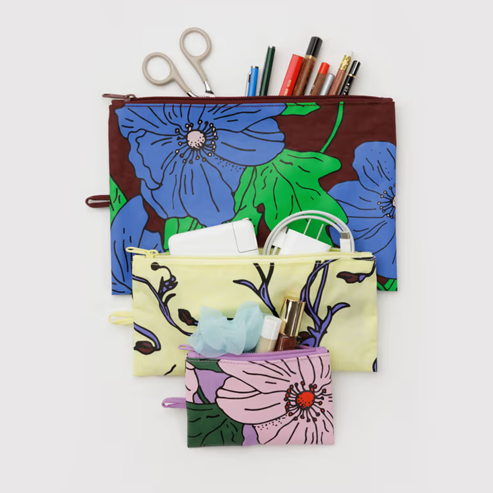 Baggu Flat Pouch Poppy