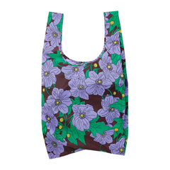 Baggu Big Reusable Bag Maroon Poppy