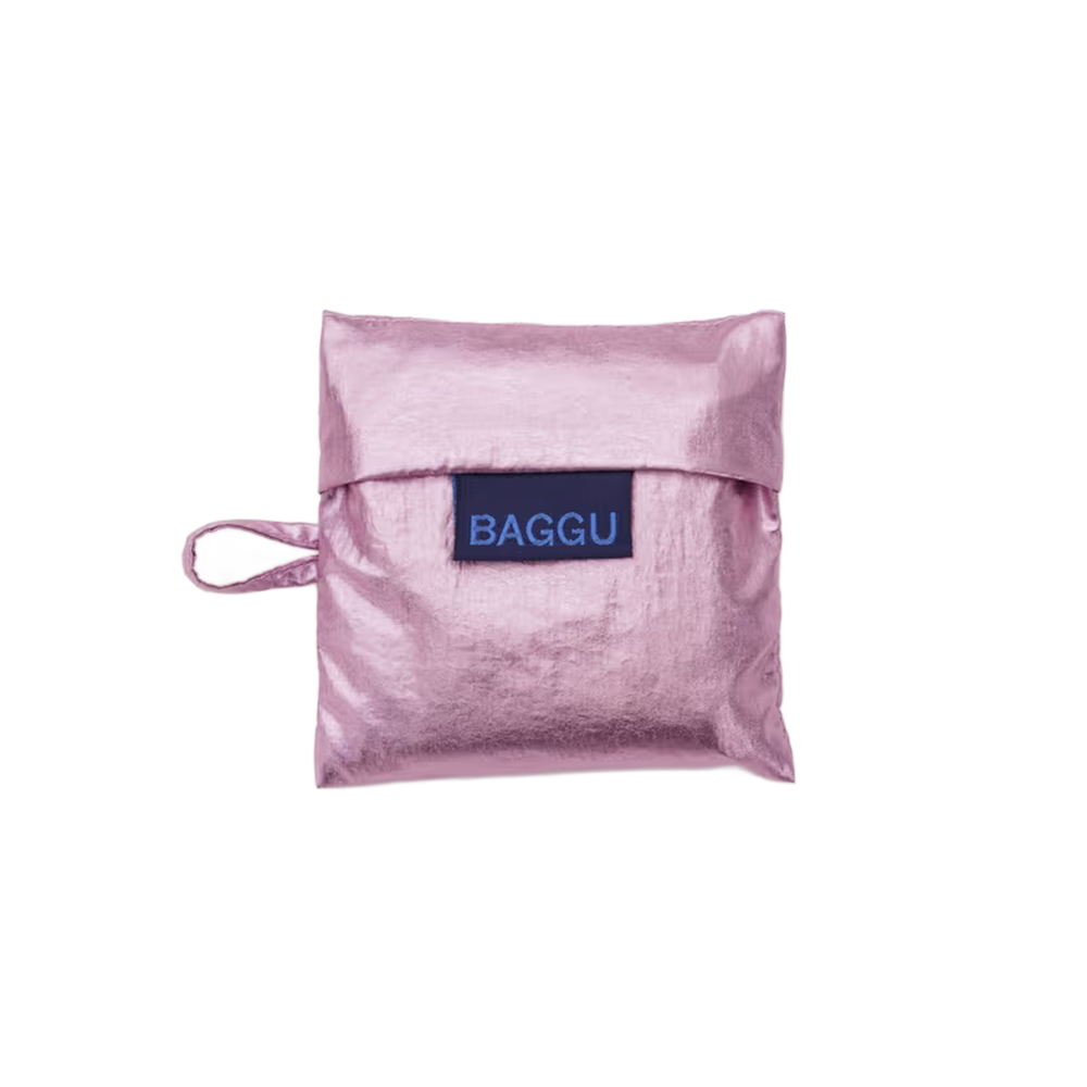 Baggu Baby Reusable Bag Blush Metallic