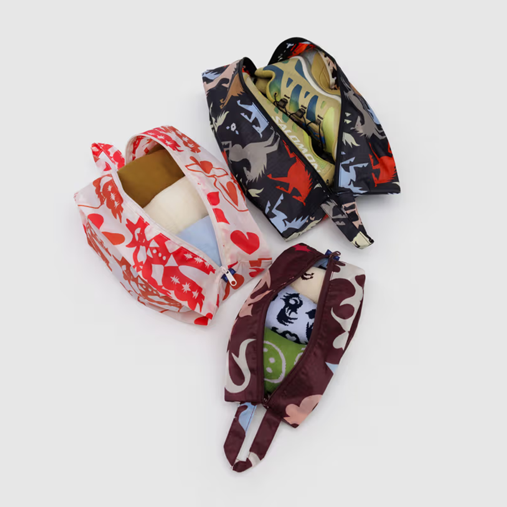 Baggu 3D Zip Pouch Western Cut-Outs