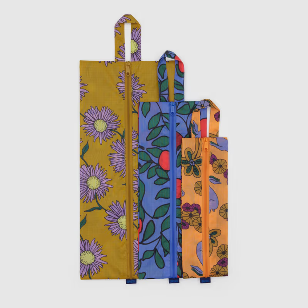 Baggu 3D Zip Pouch Night Orchard