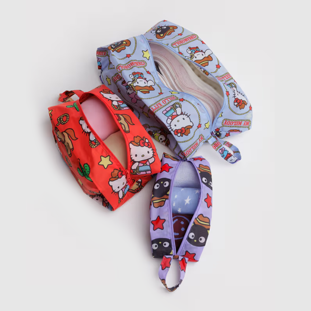 Baggu x Hello Kitty 3D Zip Pouch Western