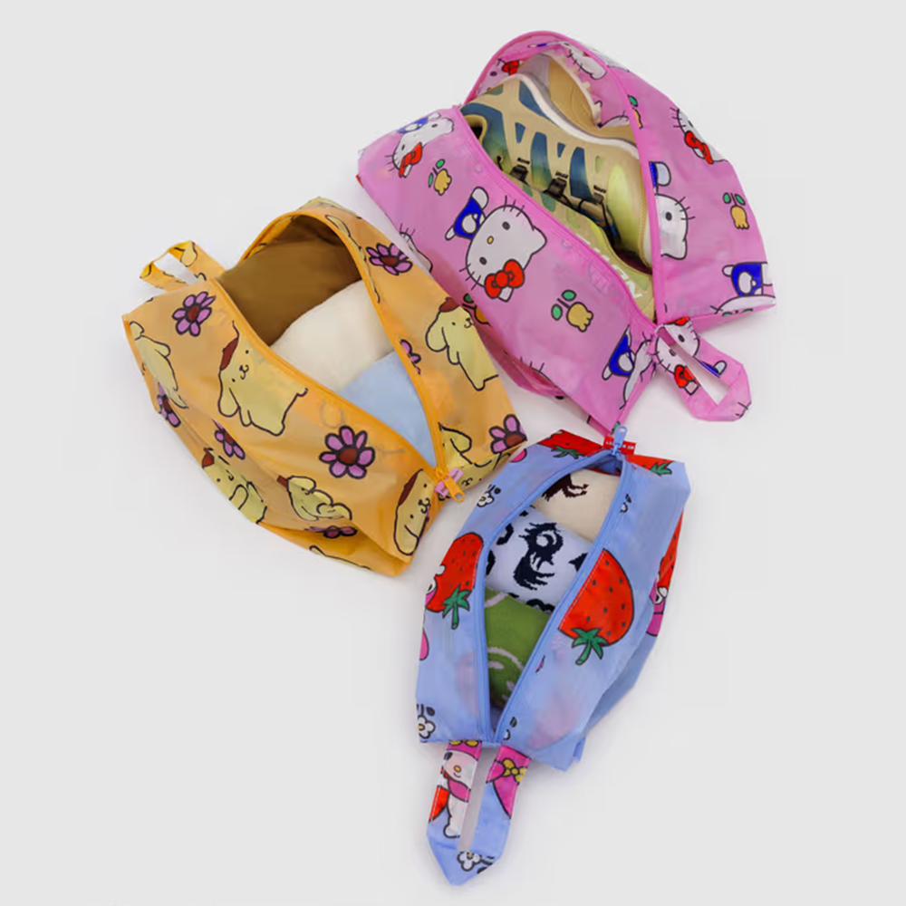 Baggu x Hello Kitty 3D Zip Pouch Floral