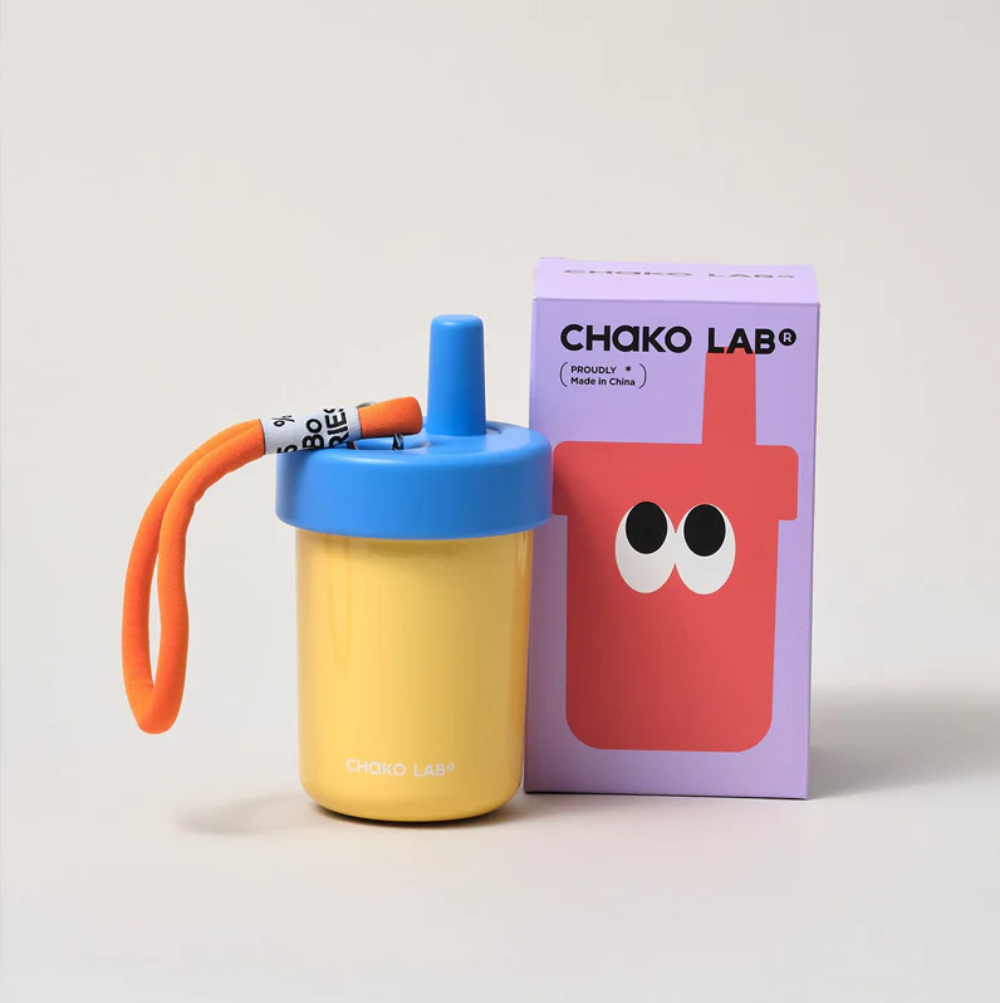 Chako Lab Bobo Tumbler Yellow Blue
