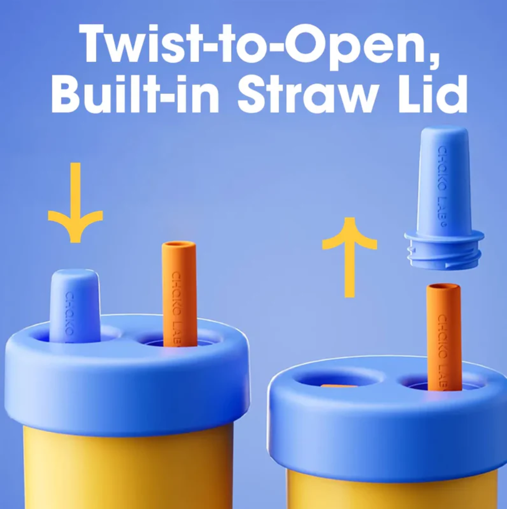 Chako Lab Bobo Tumbler Yellow Blue