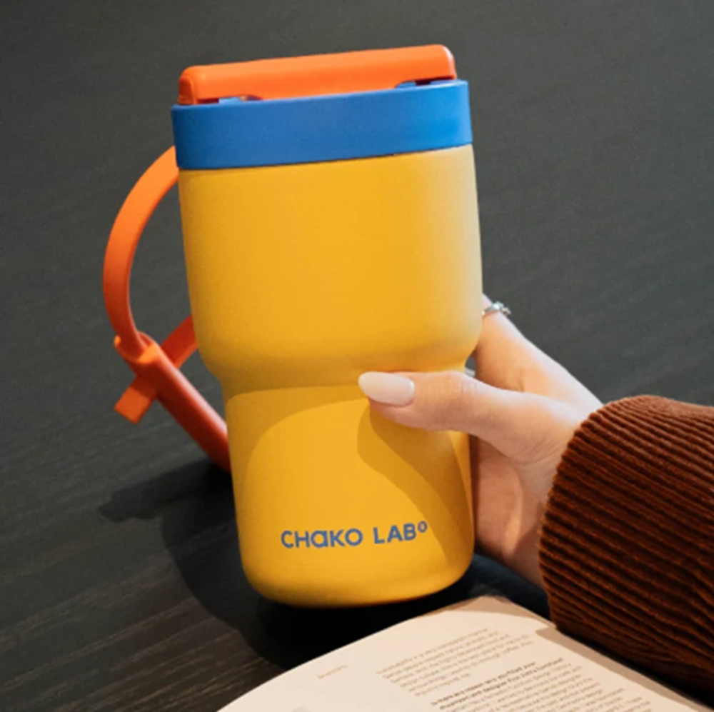 Chako Lab Twist Tumbler Yellow Blue