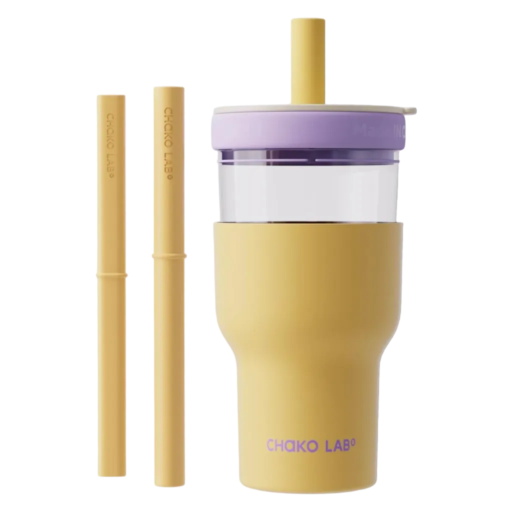 Chako Lab Dual layer Tumbler Yellow Purple