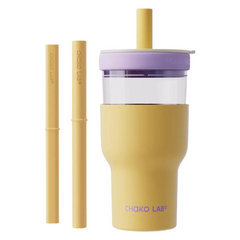 Chako Lab Dual layer Tumbler Yellow Purple