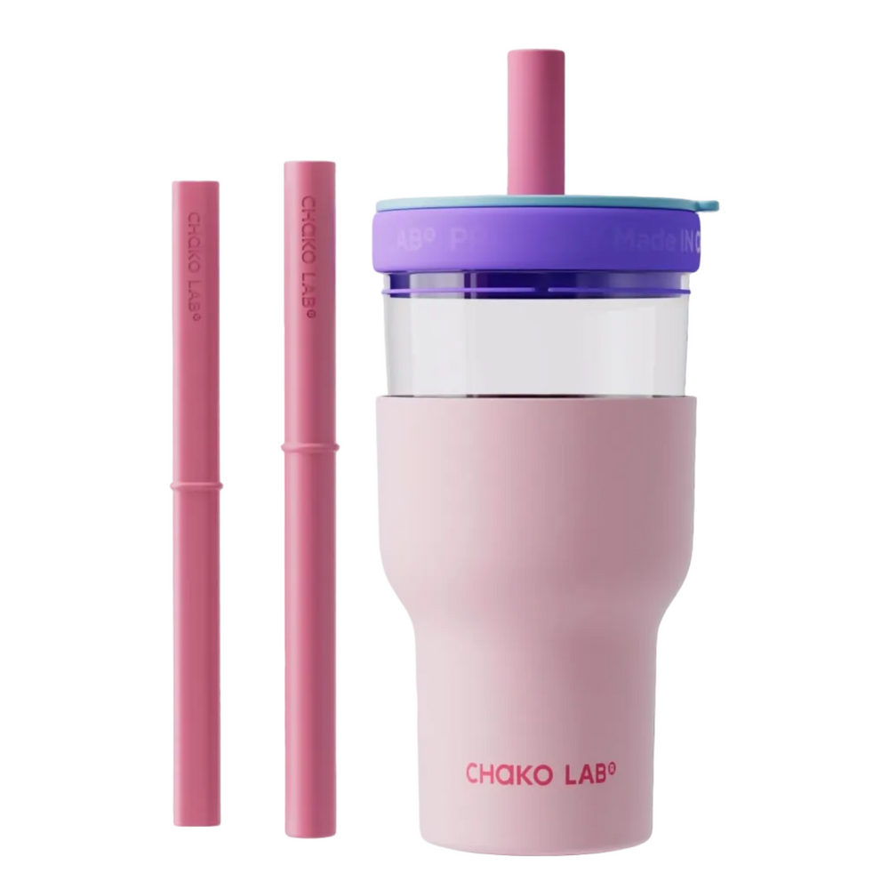 Chako Lab Dual layer Tumbler Pink Purple