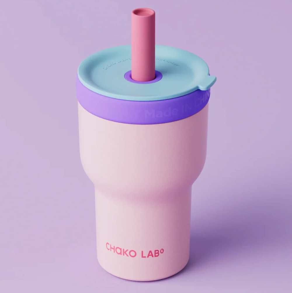 Chako Lab Dual layer Tumbler Pink Purple