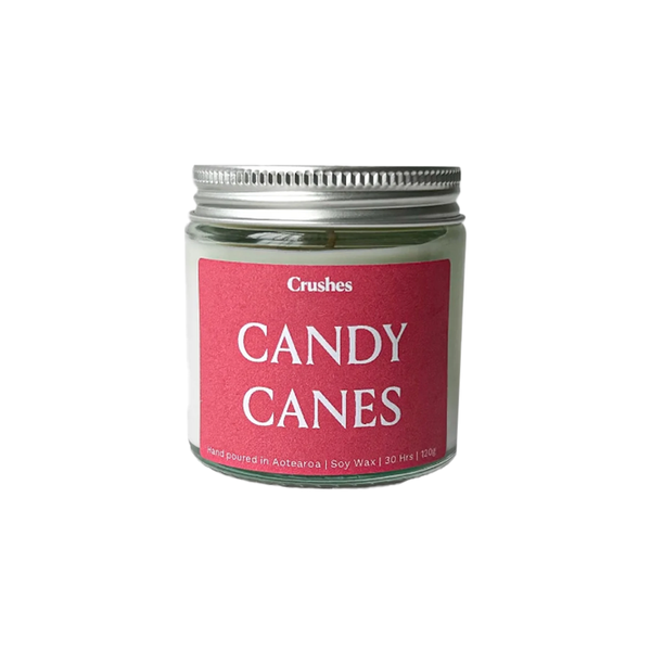 Crushes Scented Soy Candle Candy Cane 120g