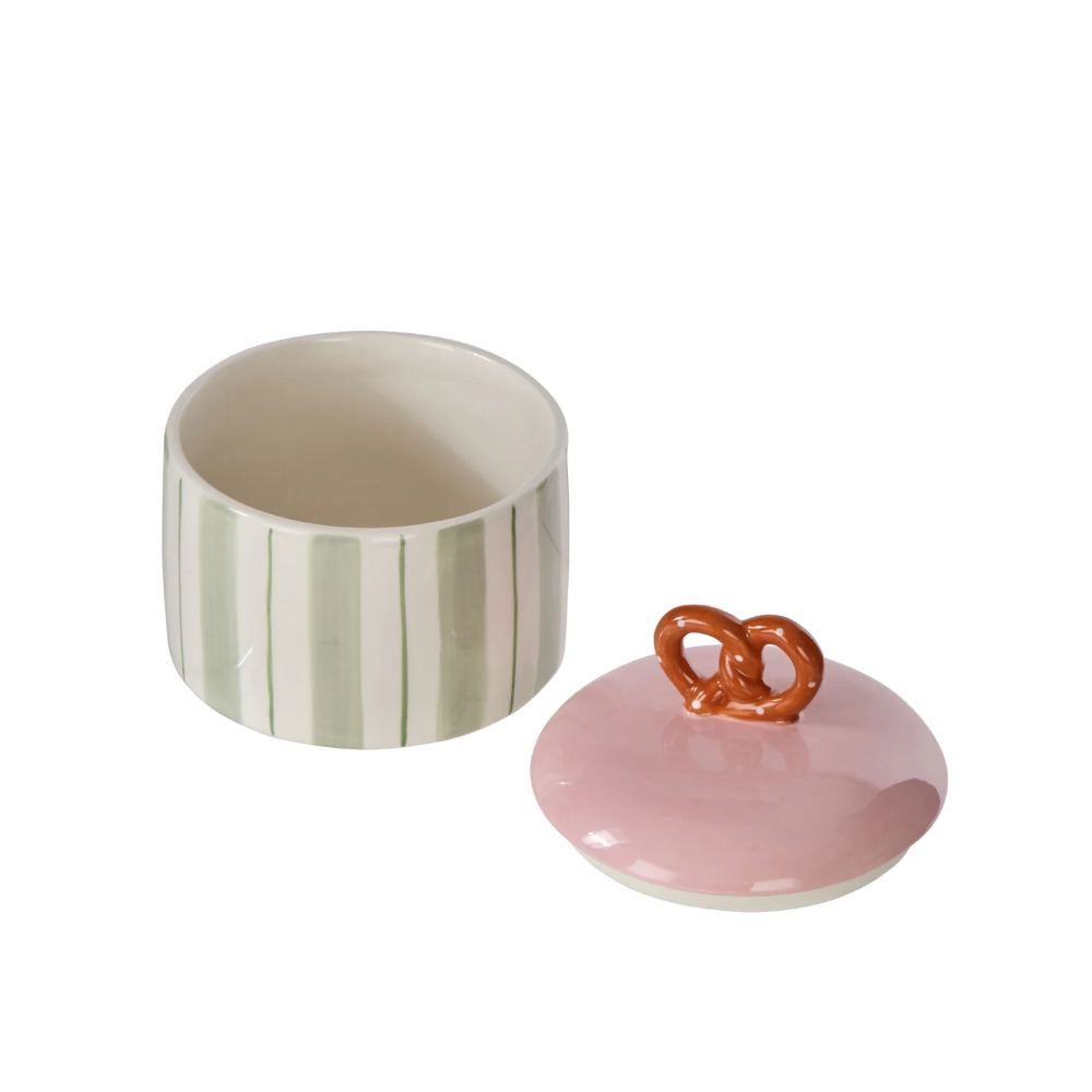Emporium Pierre Pretzel Stripe Cannister