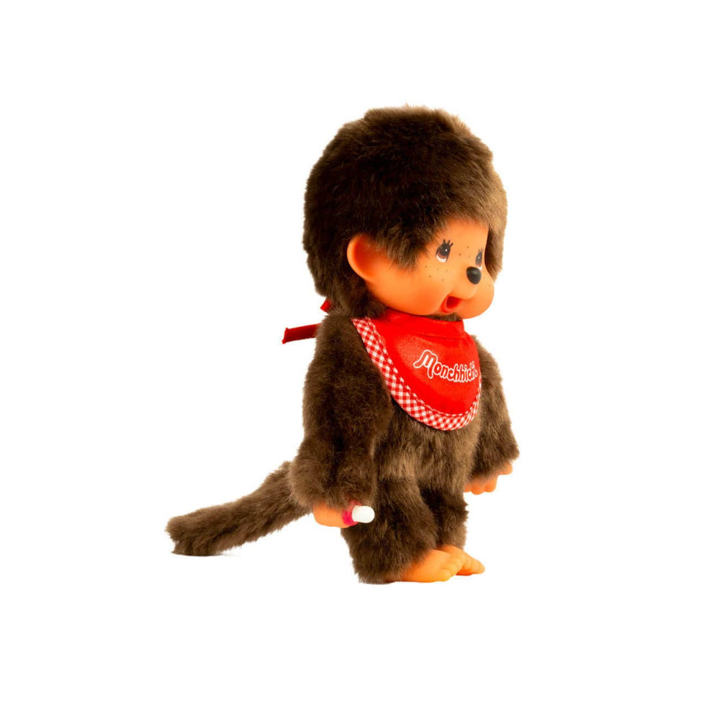 Monchhichi 20cm Classic Boy Red Bib