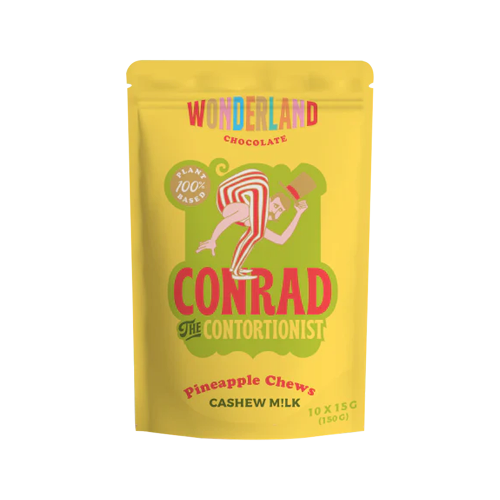 Wonderland Conrad the Contortionist Pineapple Chews Cashew Milk