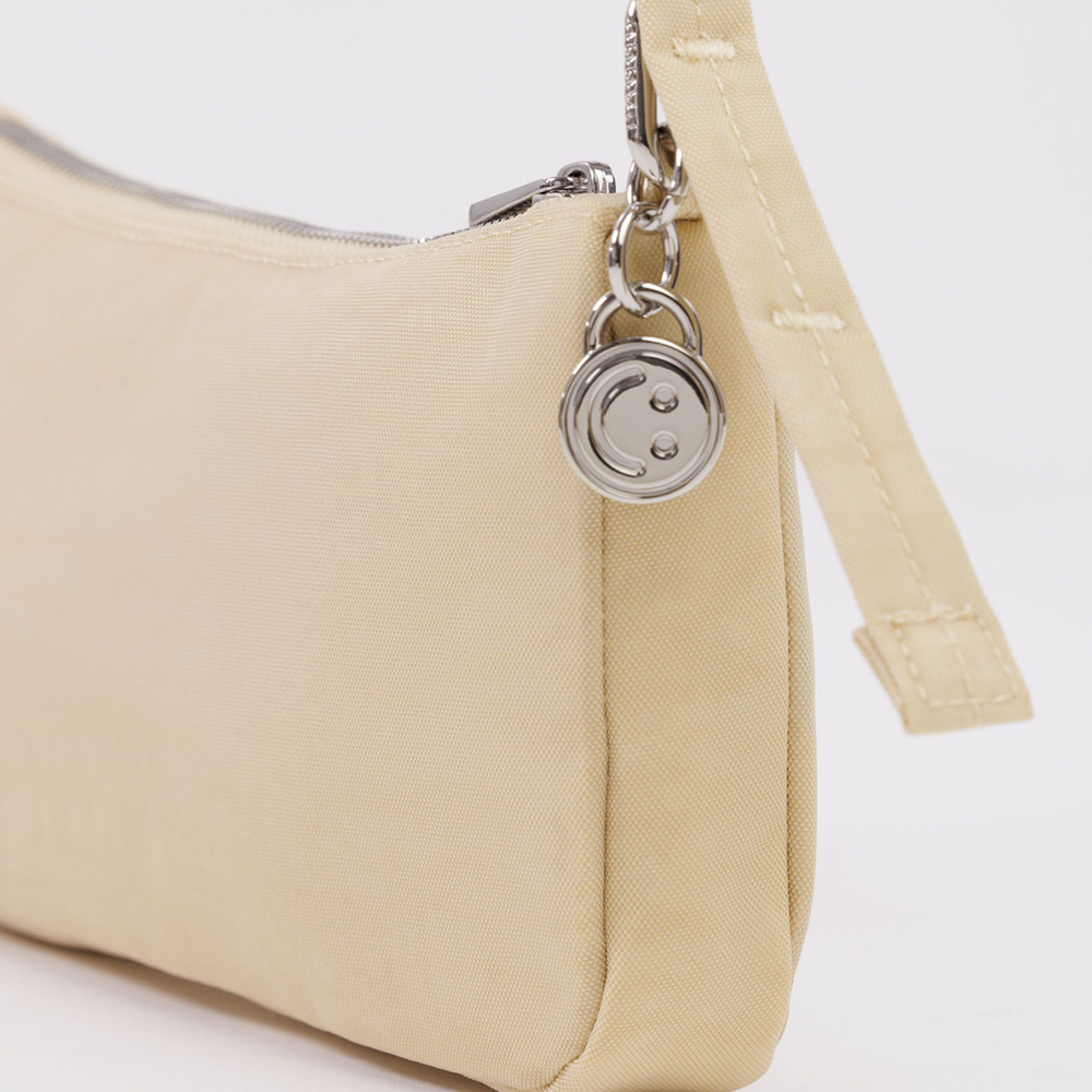 Baggu Nylon Pochette Bag Custard