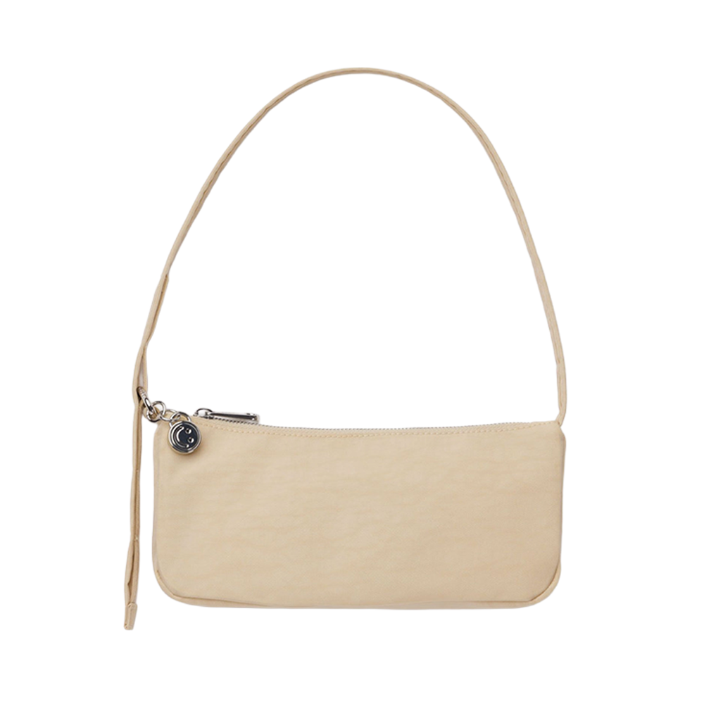 Baggu Nylon Pochette Bag Custard