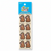 Sticker Garden Sheet Scratch and Sniff Sloth Bubblegum Scent