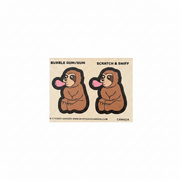 Sticker Garden Scratch and Sniff Teared Square Sloth Bubble