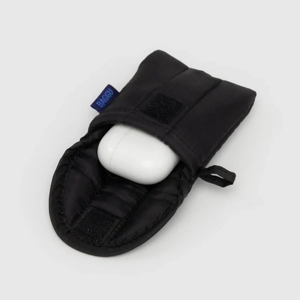 Baggu Puffy Earbuds Case Black