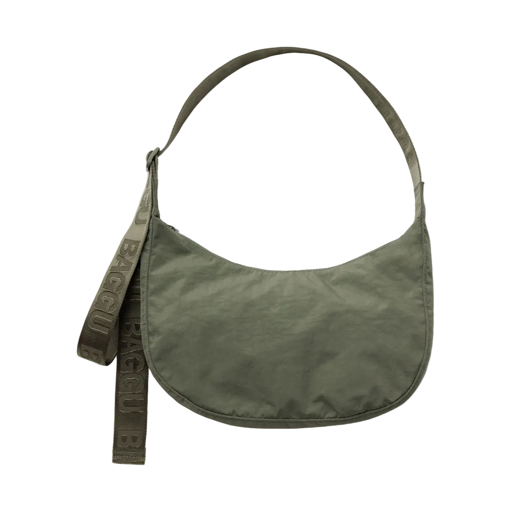 Baggu Medium Nylon Crescent Bag Caper