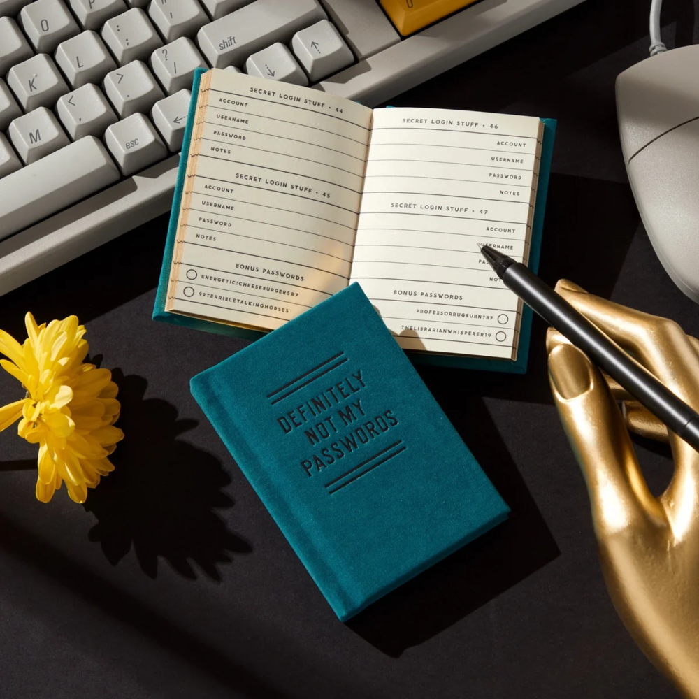 Brass Monkey A Tiny Password Diary Definitely Not My Passwords