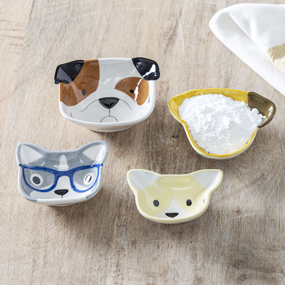 Dog Squad Measuring Cups Set of 4