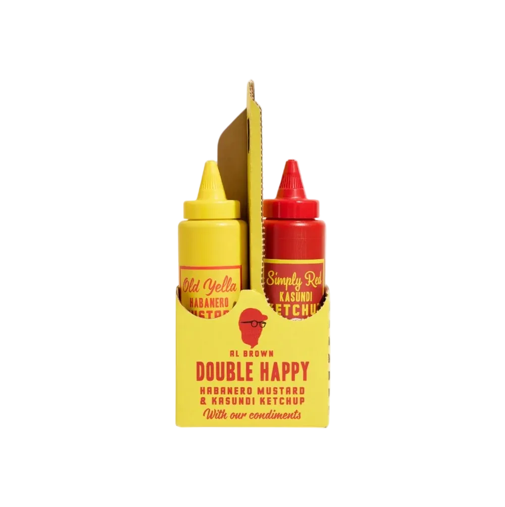 Al Brown's  Double Happy Duo Old Yella & Simply Red 2 Pack