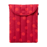 Baggu Puffy Laptop Sleeve 13/14 inch Red Polka Dot
