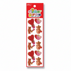 Sticker Garden Sheet Pearl Love Is in the Air Bears