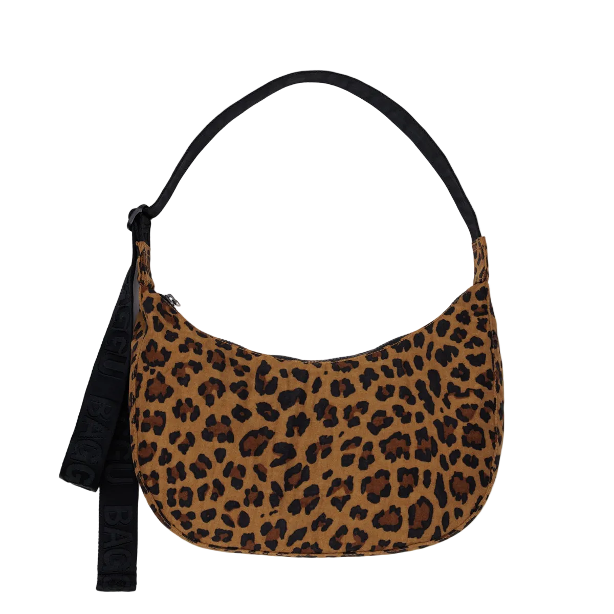 Baggu Medium Nylon Crescent Bag Leopard