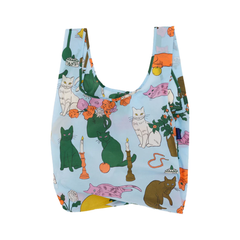 Baggu Standard Reusable Bag Table Cats