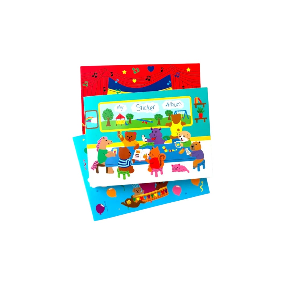 Sticker Garden Sticker Album for Collecting Animal Swaps