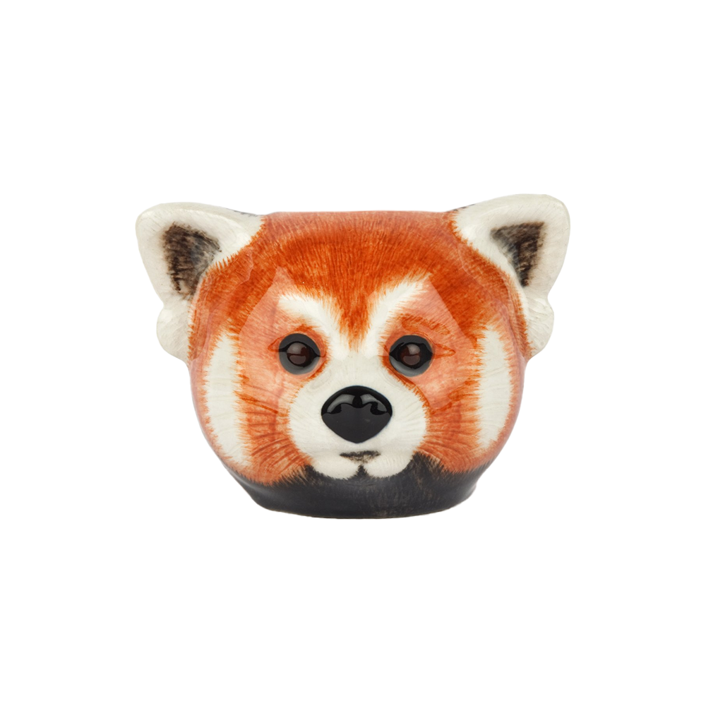 Quail Red Panda Egg Cup