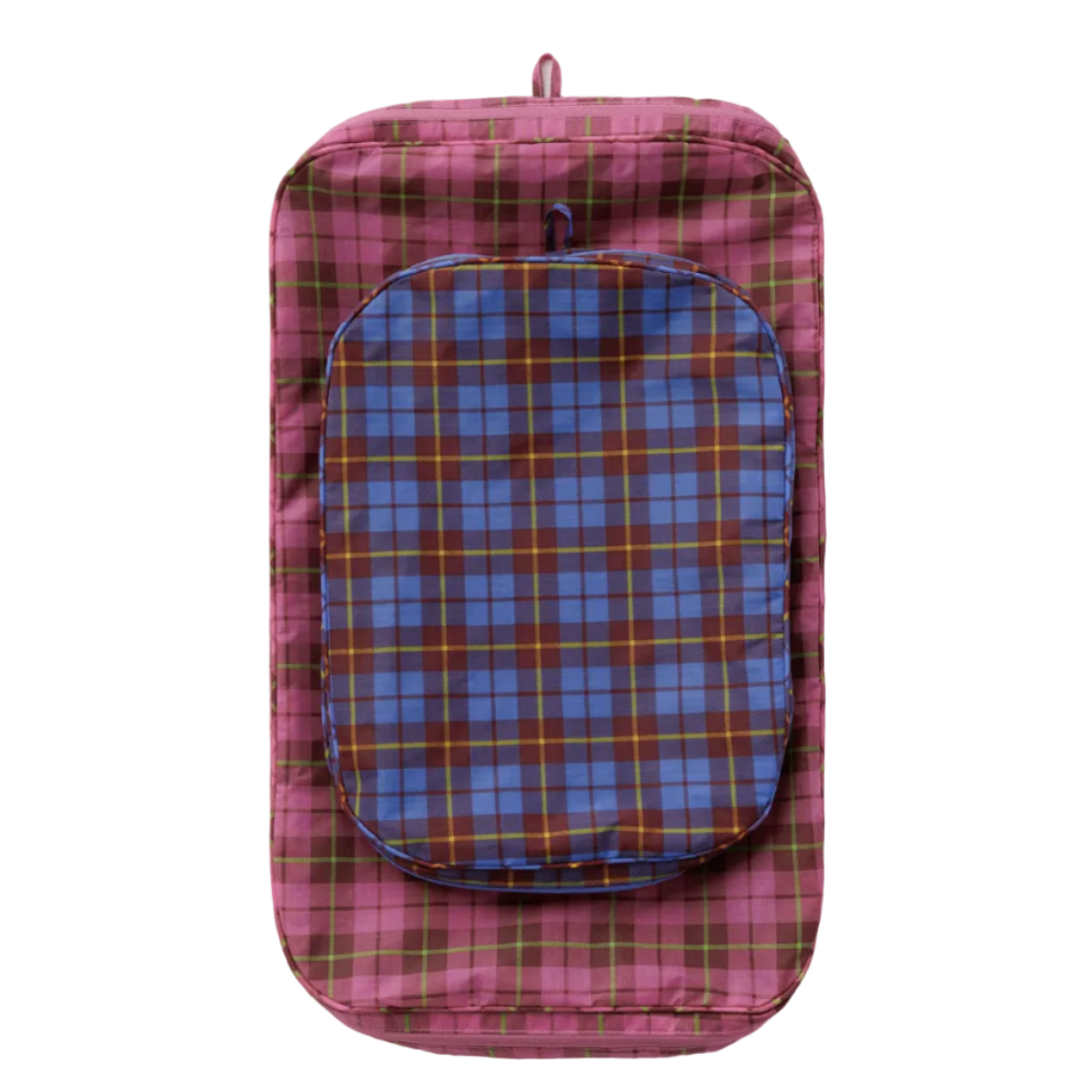 Baggu Large Packing Cube Tartan