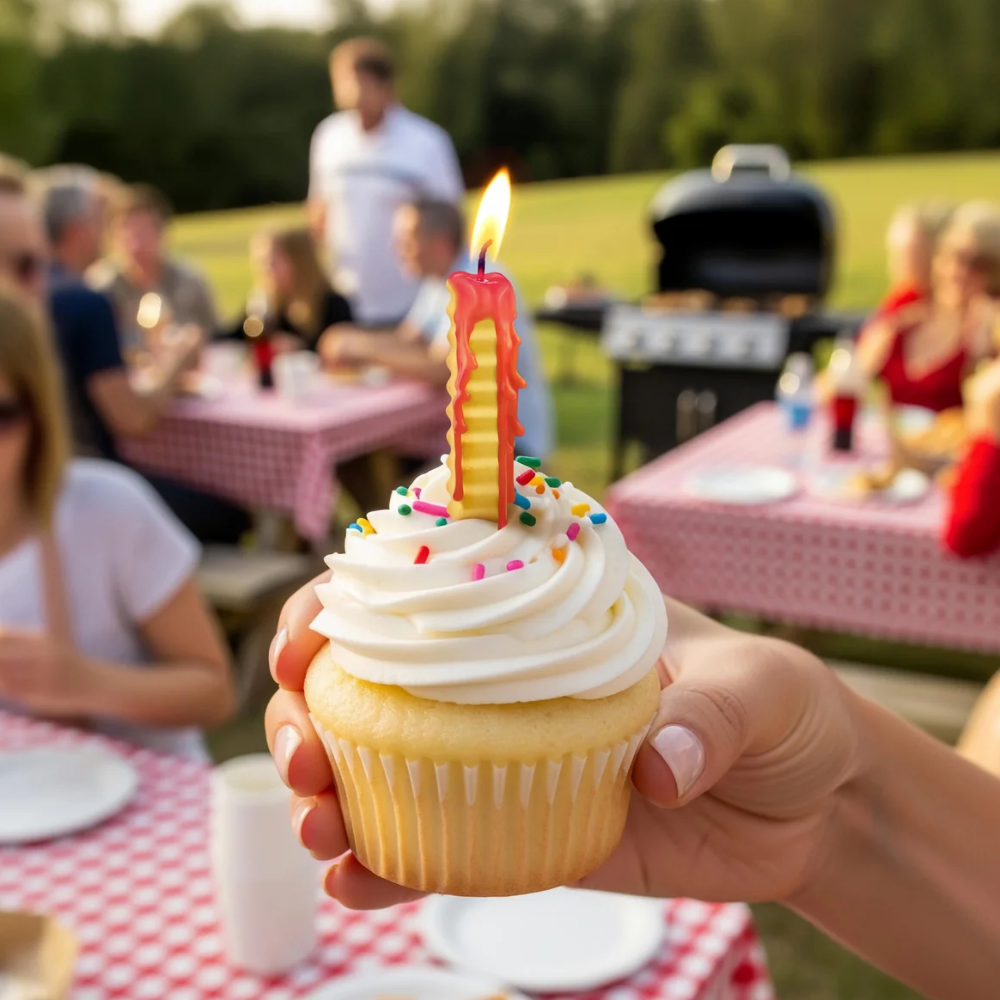 Fred Hot and Crispy Birthday Candles Pack of 6