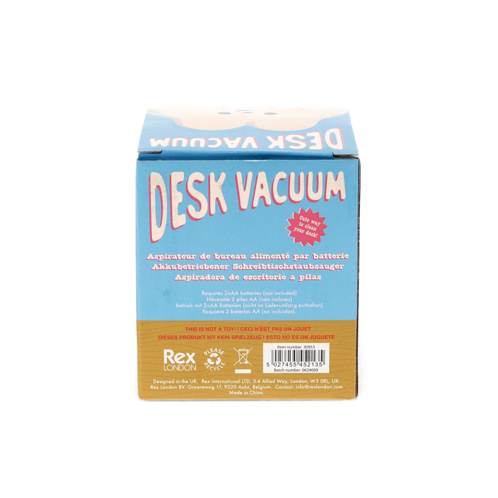 Rex London Desk Vacuum Bunny
