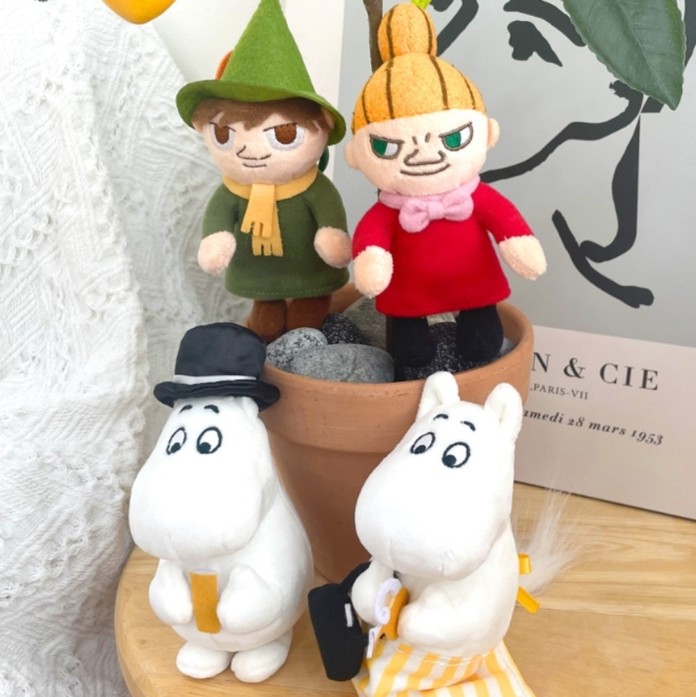 Moomin & Friends Figure Plush keychains Bag Charms Moominmamma