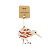 Kiwiana Wood and Acrylic Hanging Decoration Kiwi