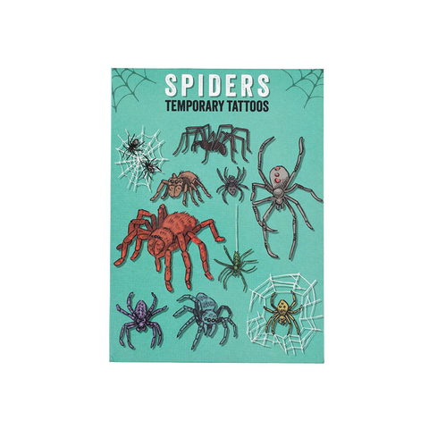 Rex Temporary Tattoos Spiders