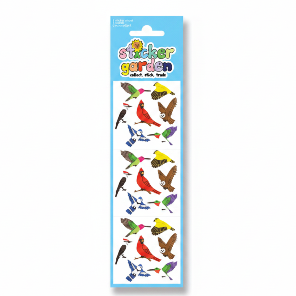 Sticker Garden Sheet Classic Birds