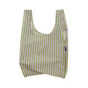 Baggu Standard Reusable Bag Avocado Candy Stripe