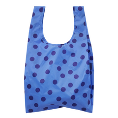 Baggu Standard Reusable Bag Blue Polka Dot