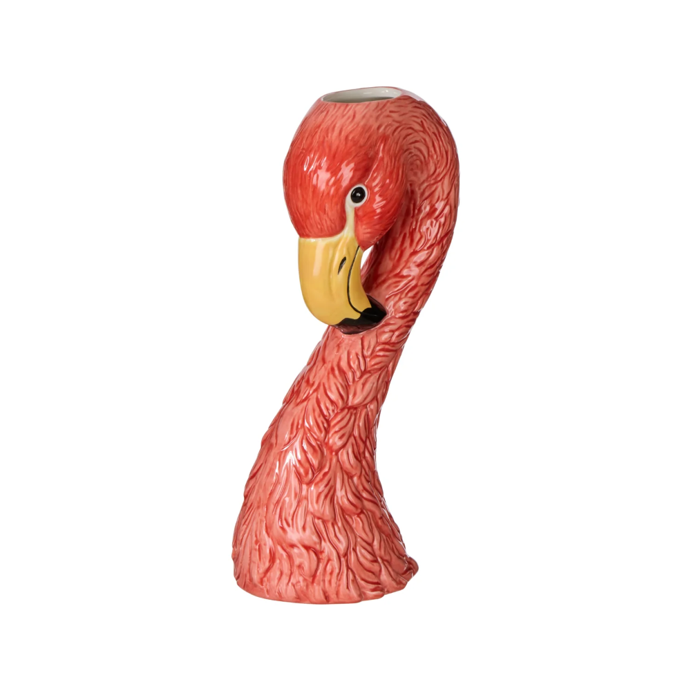 Emporium Freddy Flamingo Vase Multi-Coloured