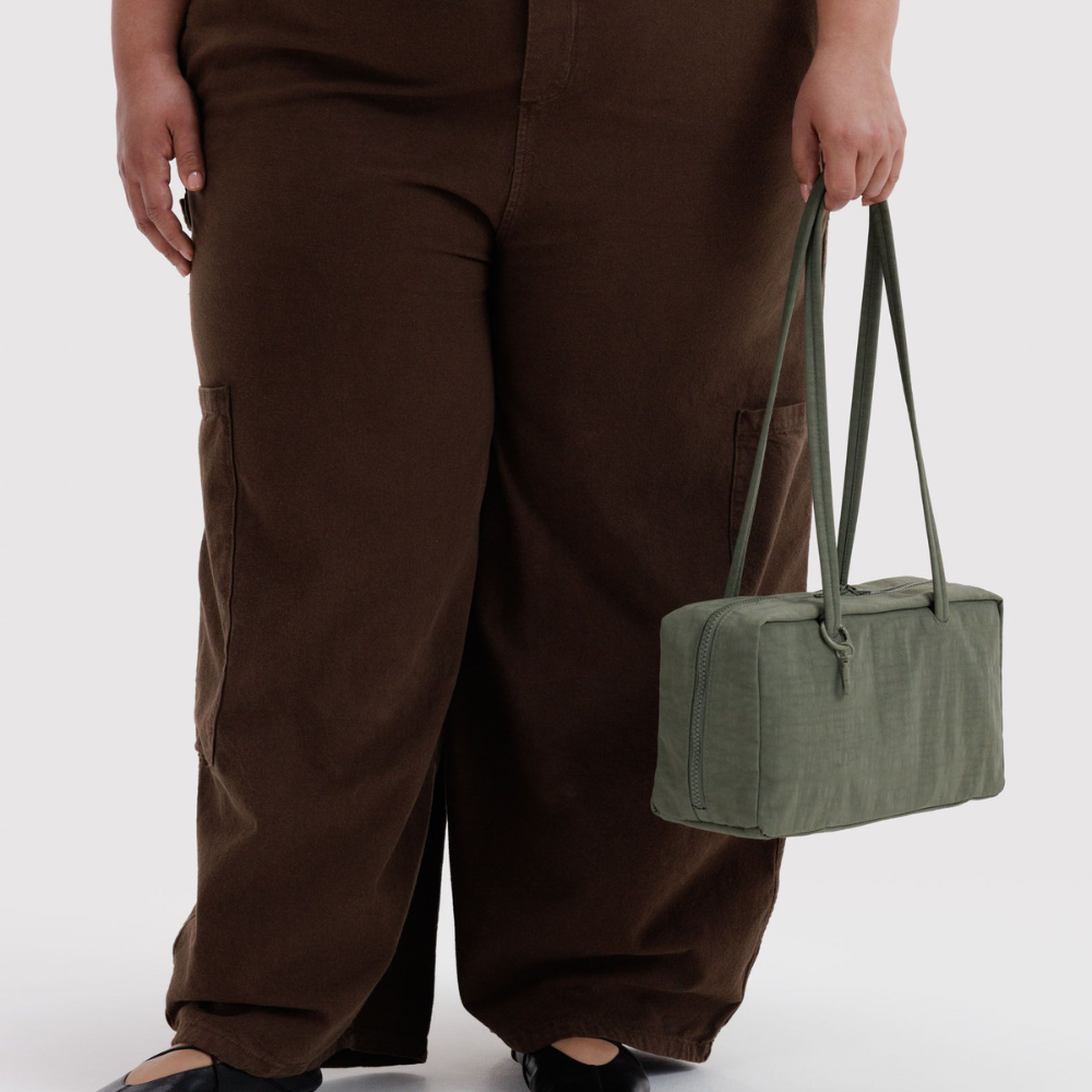 Baggu Nylon Bowler Bag Caper