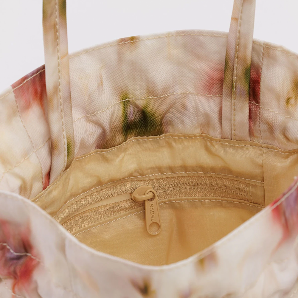 Baggu Nylon Drawstring Bag Abstract Floral
