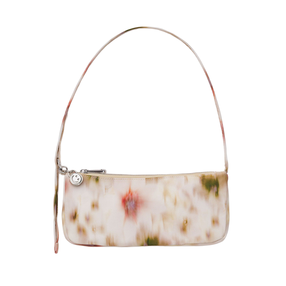 Baggu Nylon Pochette Bag Abstract Floral