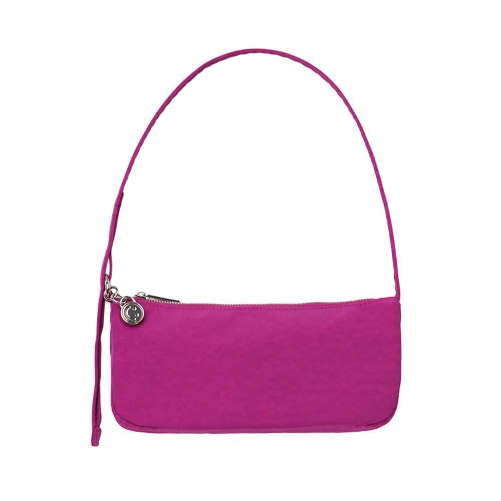 Baggu Nylon Pochette Bag Deep Fuchsia
