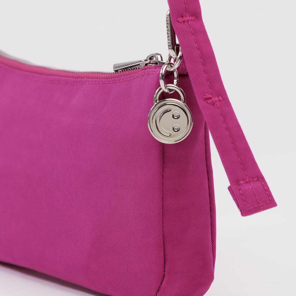 Baggu Nylon Pochette Bag Deep Fuchsia