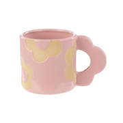 Emporium Ceramic Posey Flower Mug Pink